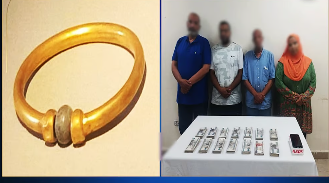 মিশরের জাদুঘর থেকে ৩ হাজার বছরের পুরনো সোনার ব্রেসলেট চু*রি; সন্দেহভাজনদের গ্রে*প্তার