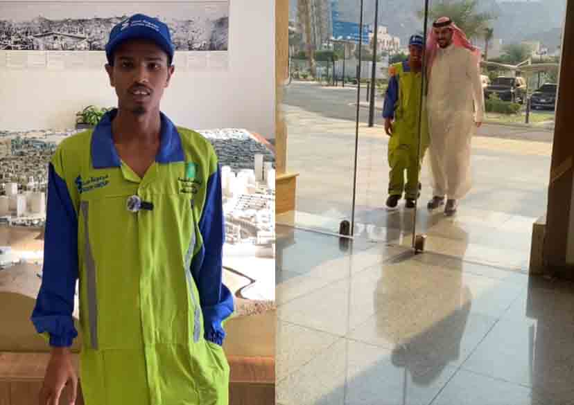 সৌদিতে উদারতা দেখি মক্কার মেয়রের সম্মাননা পেল বাংলাদেশি পরিচ্ছন্নতা কর্মী