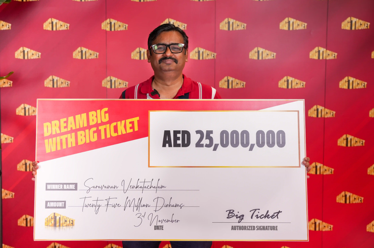আবুধাবি বিগ টিকিটে একাই ২৫ মিলিয়ন জিতে ২৫ বন্ধুর সাথে ভাগ করে নিচ্ছেন প্রবাসী