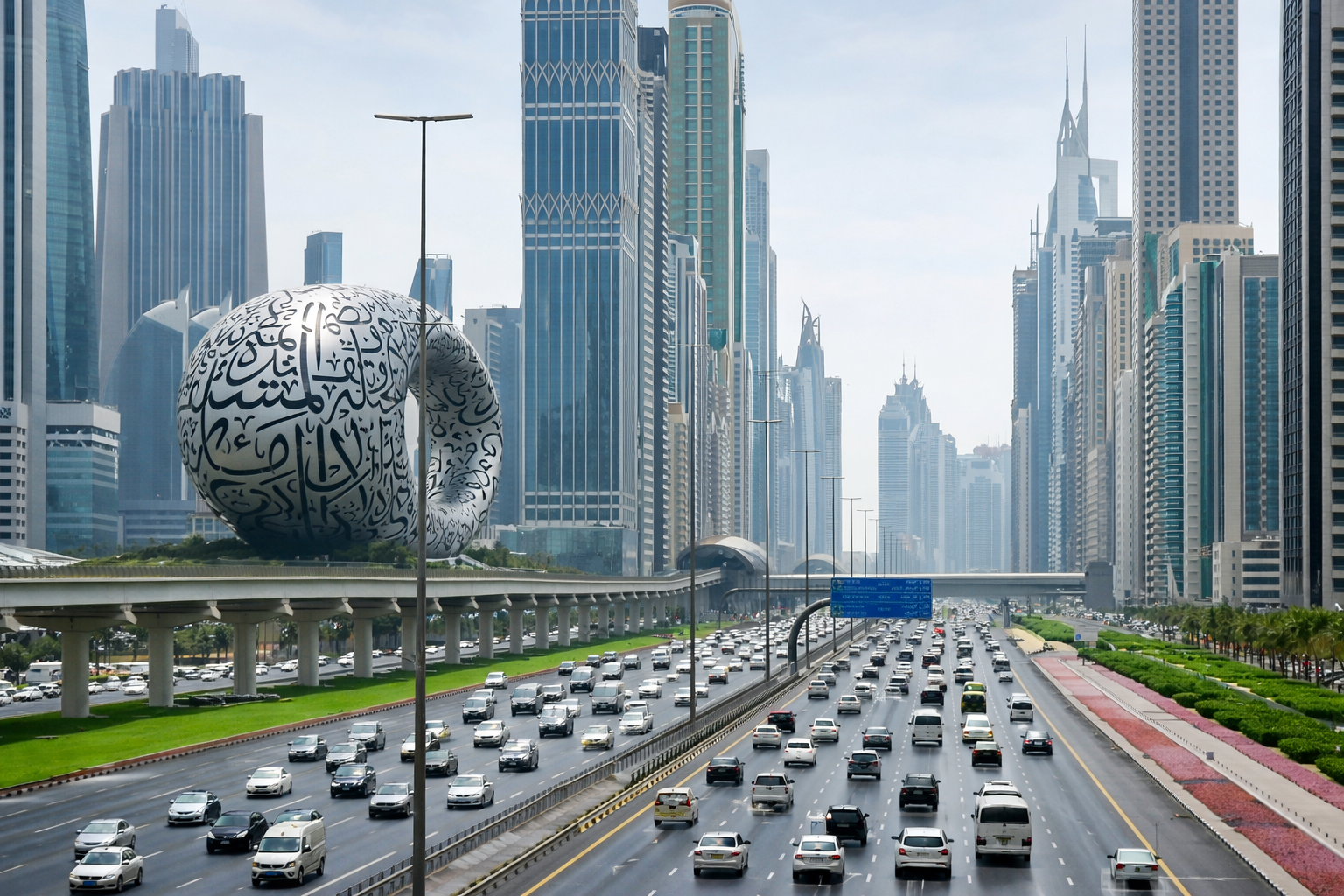 দুবাইয়ে ট্র্যাফিক জ্যামের আসল কারণ জানালেন ট্রাফিক বিশেষজ্ঞ